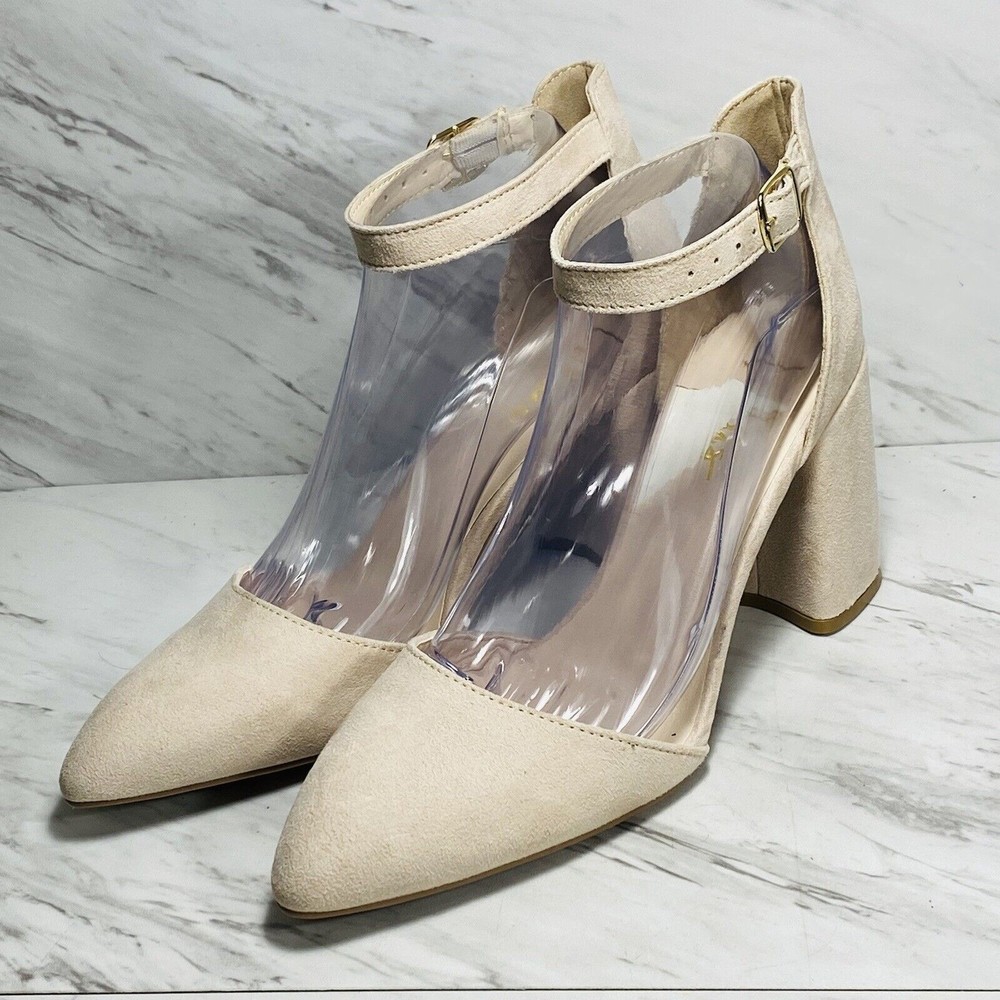 Lulus Elegant Women’s Heel Dorsay Closed Toe
